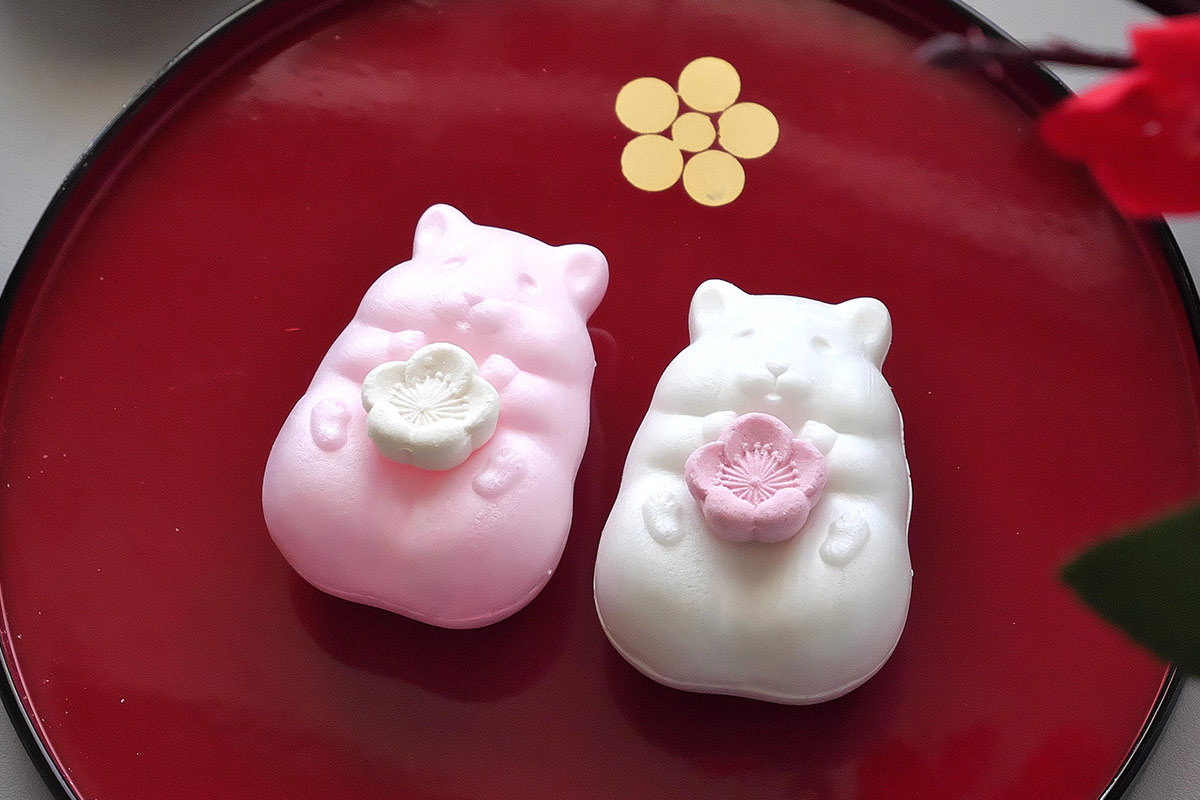 【京都】紅白の「ハムスターモナカ」が期間限定登場！年始ギフトにぴったり