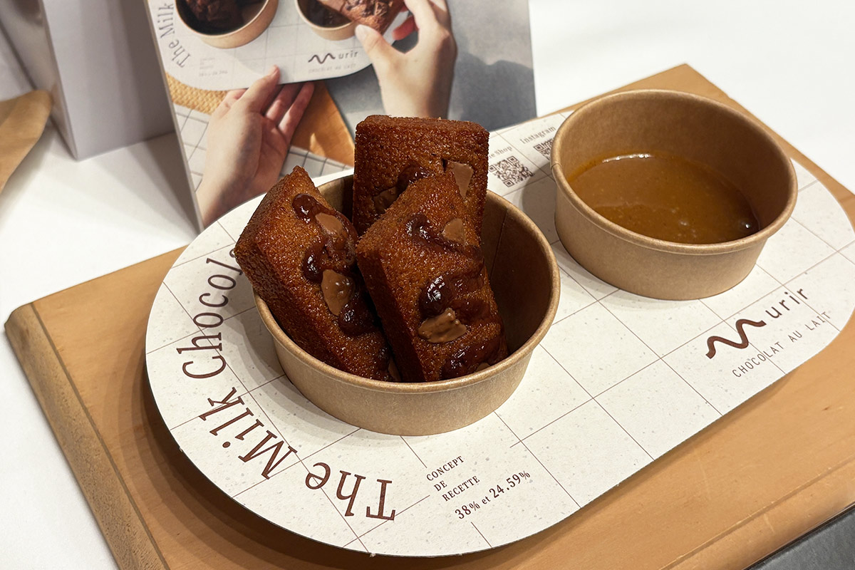 ミュリルのショコラフィナンシェとキャラメルソース