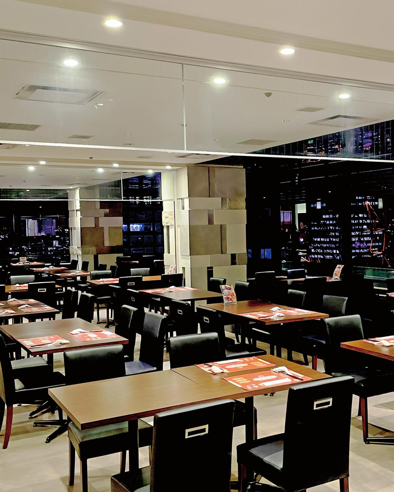 ディムディムサム大阪本店の店内