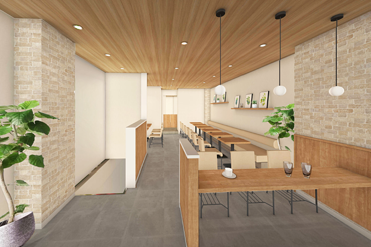 トーホーコーヒーショップ神戸元町の二階イメージ