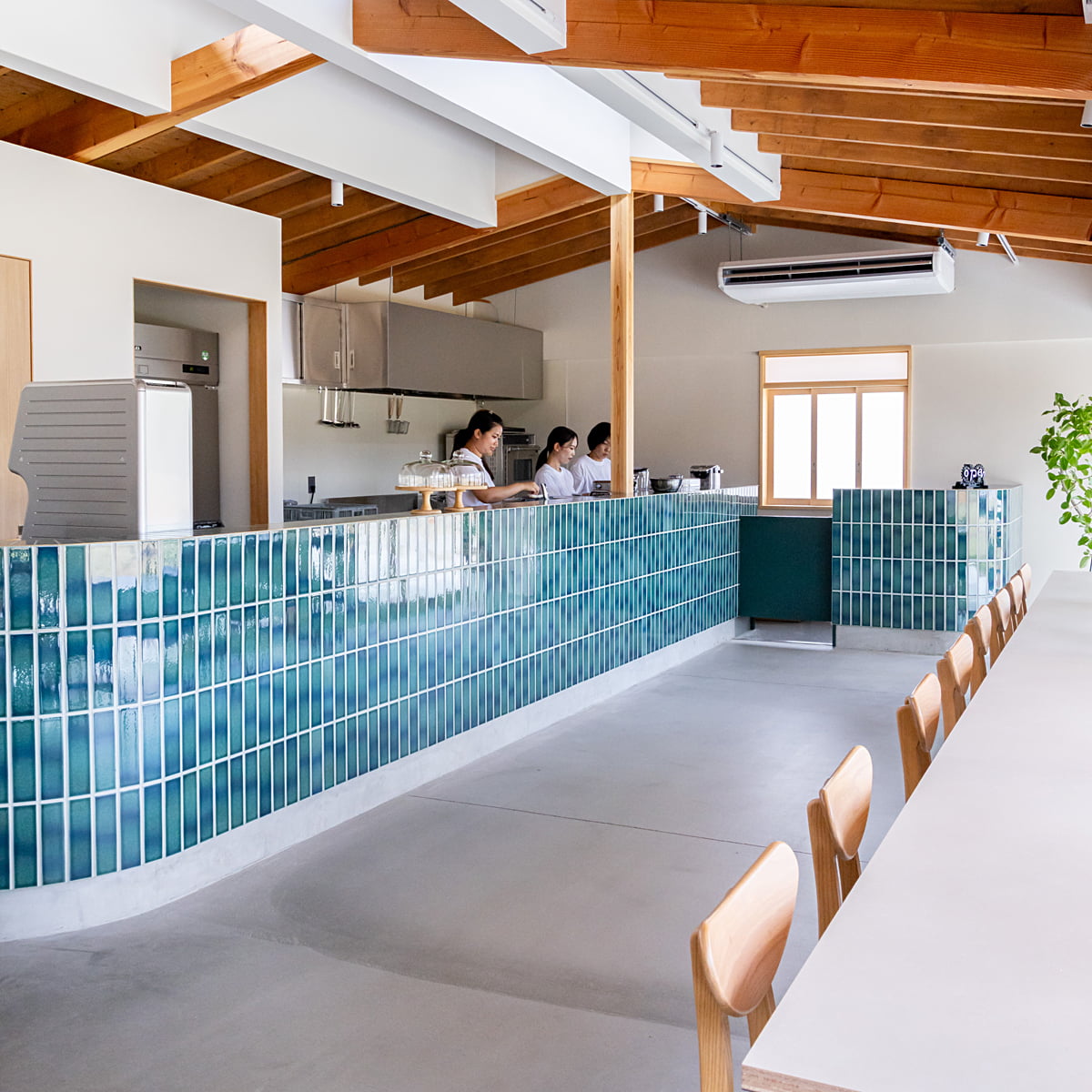 パドックカフェの店内