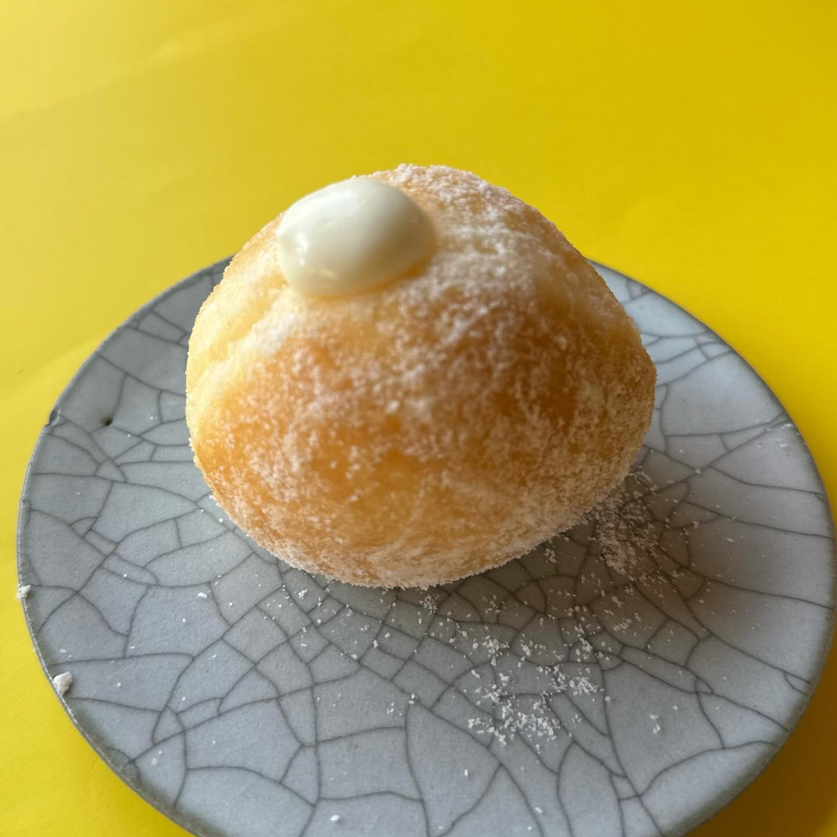 ミユキドーナツのミルククリームドーナツ