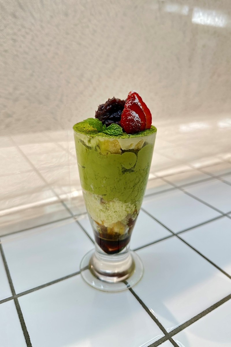 シルクレーム阪急三番街の抹茶ティラミス