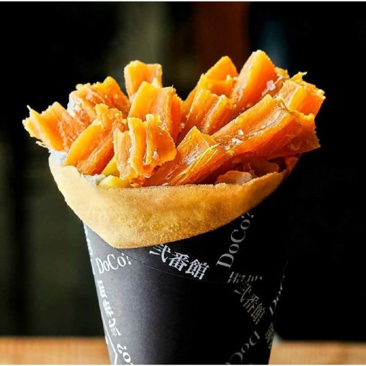 干し芋塩バタークレープ