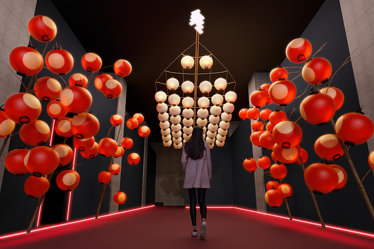 秋田竿燈まつりと山口七夕ちょうちんまつり