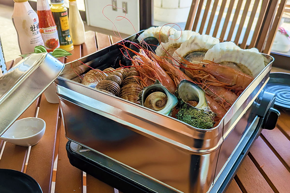 海鮮ガンガン焼き