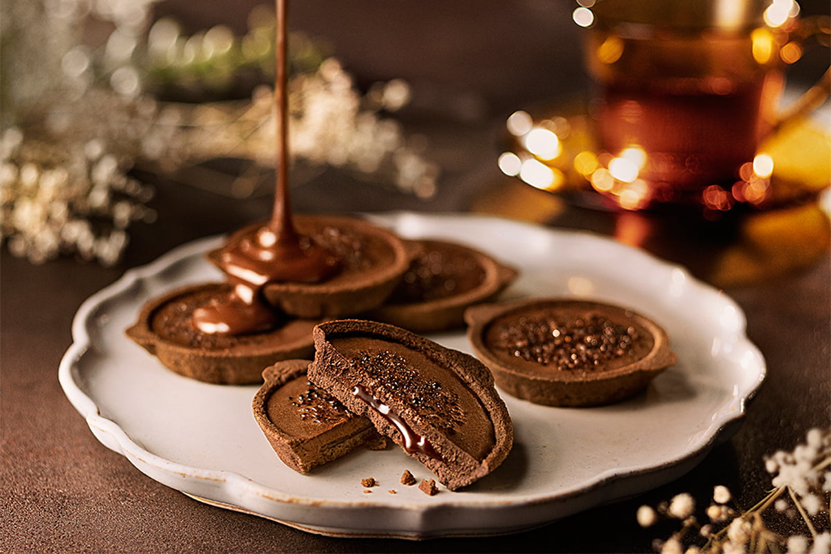 阪神梅田本店「ブリュレメリゼ・メルチー」にショコラ尽くしのタルトが期間限定登場