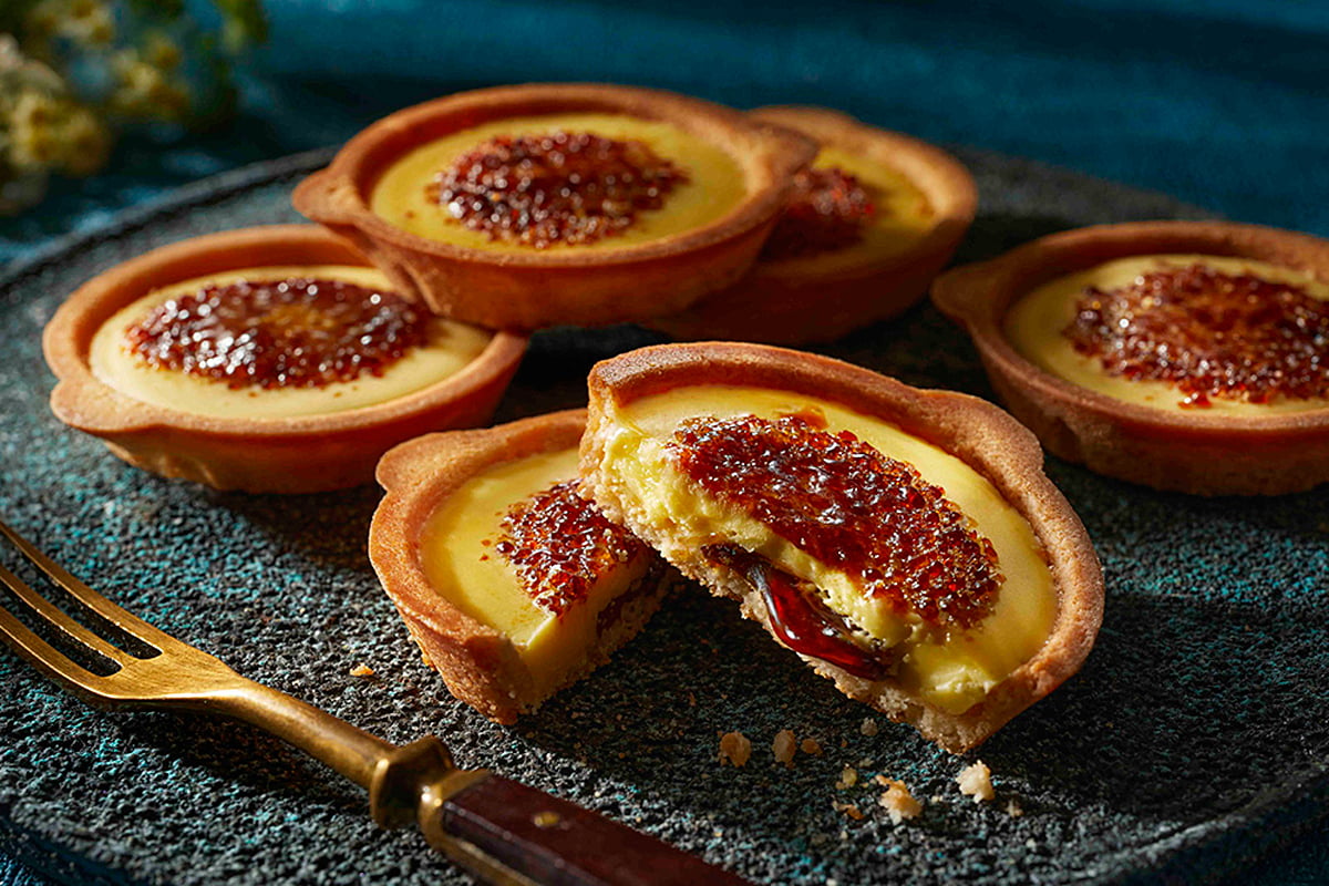 ブリュレクリームタルト