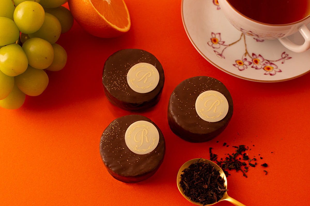 ラムーンザッハトルテのアールグレイアンドオレンジ