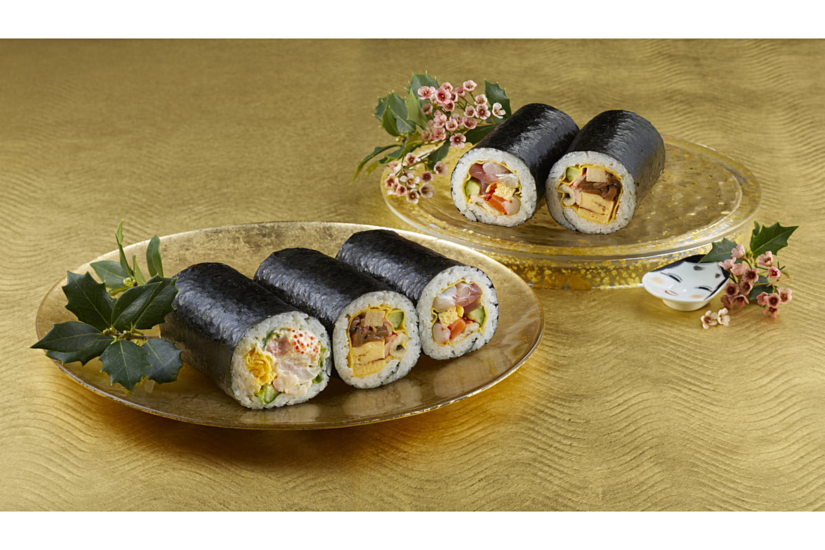 魚くみのハーフサイズ恵方巻のセット