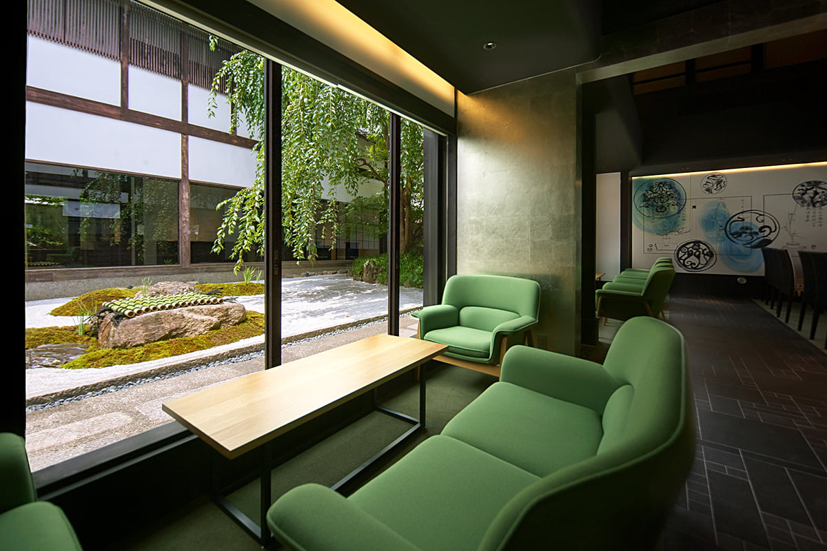 然花抄院京都室町本店の店内茶寮