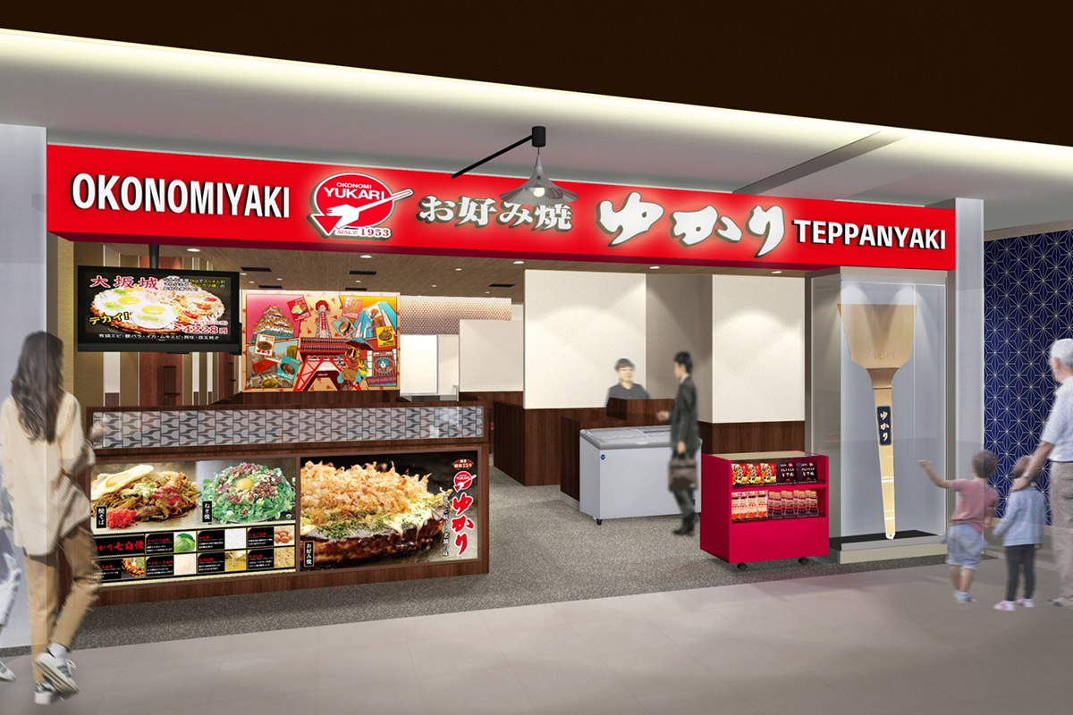 プロ直伝で作れる！お好み焼「ゆかり」が体験教室付きでKITTE大阪に誕生