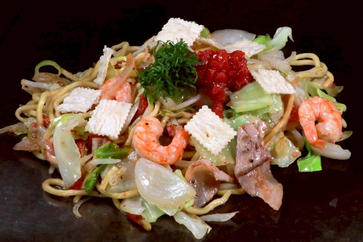 梅だぁ塩焼きそば