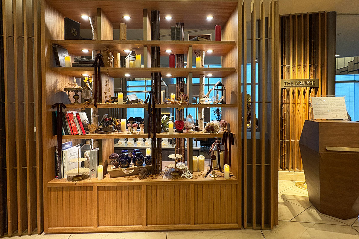 スイスホテル南海大阪ザラウンジの入口