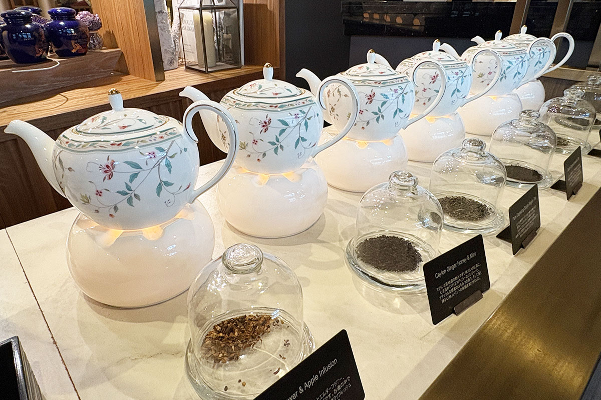 スイスホテル南海大阪のティービュッフェコーナー