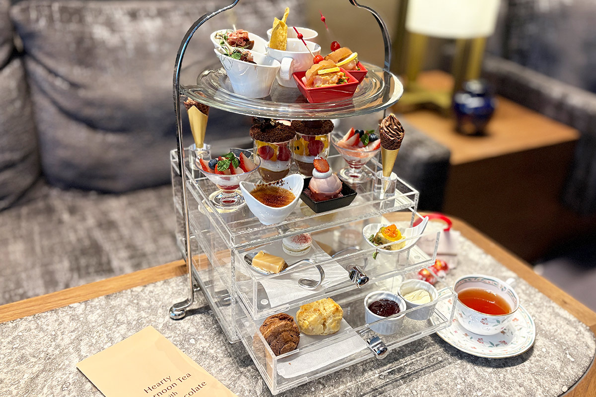 リンツチョコレートを使った贅沢アフタヌーンティー！スイスホテル南海大阪で開催