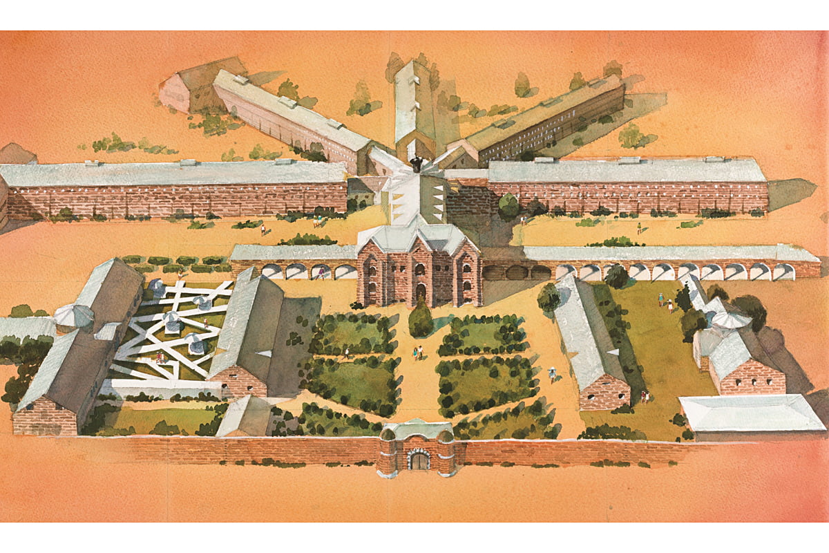 星のや奈良監獄の全景イメージ