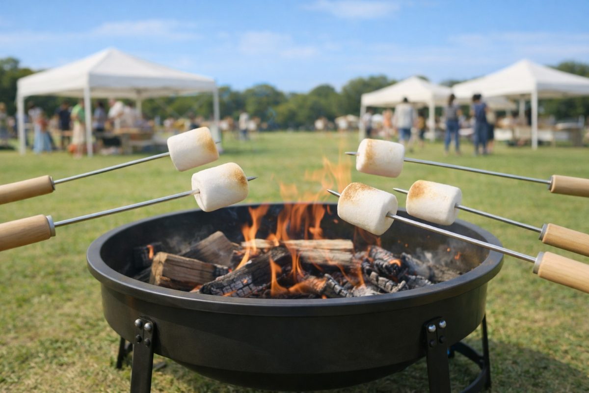 焼きマシュマロ体験