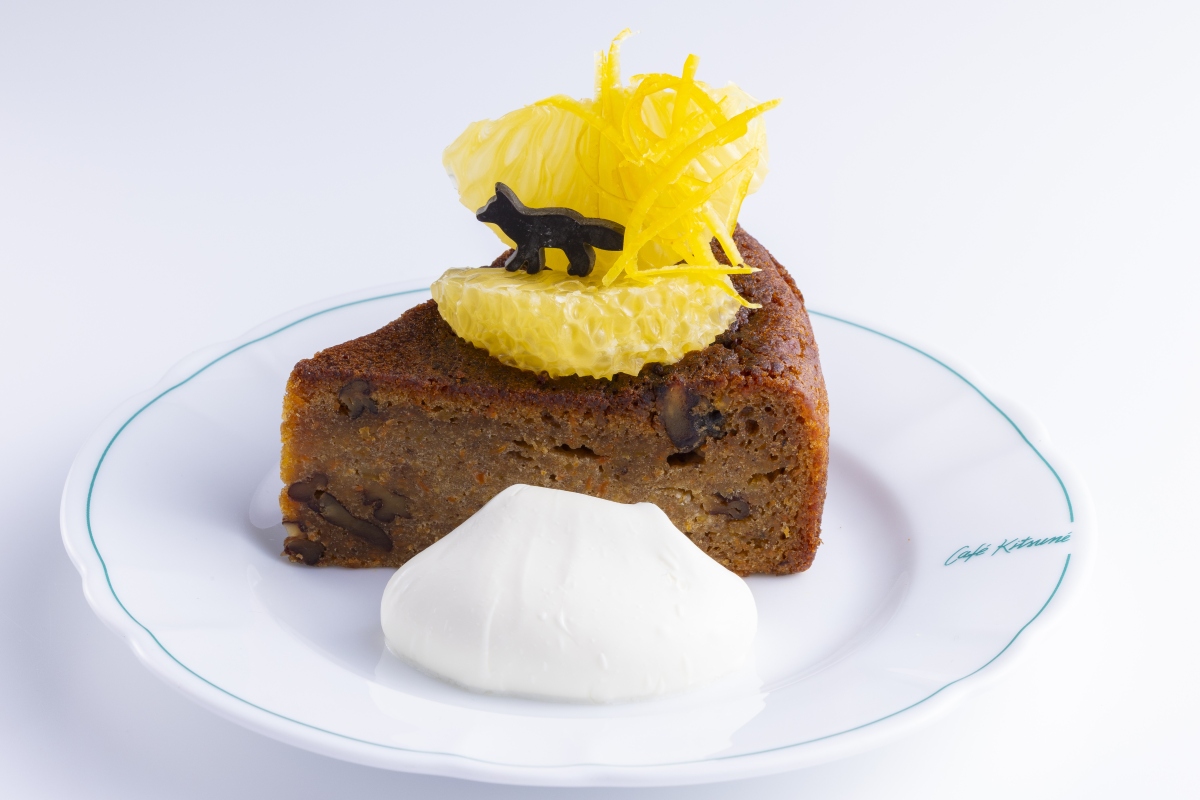 Cafe Kitsuneのはっさくメニュー