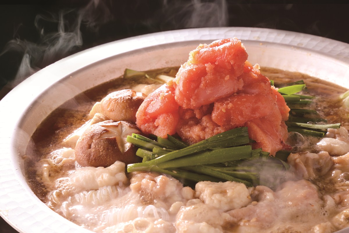 火の音水の音ハービスの明太子もつ鍋