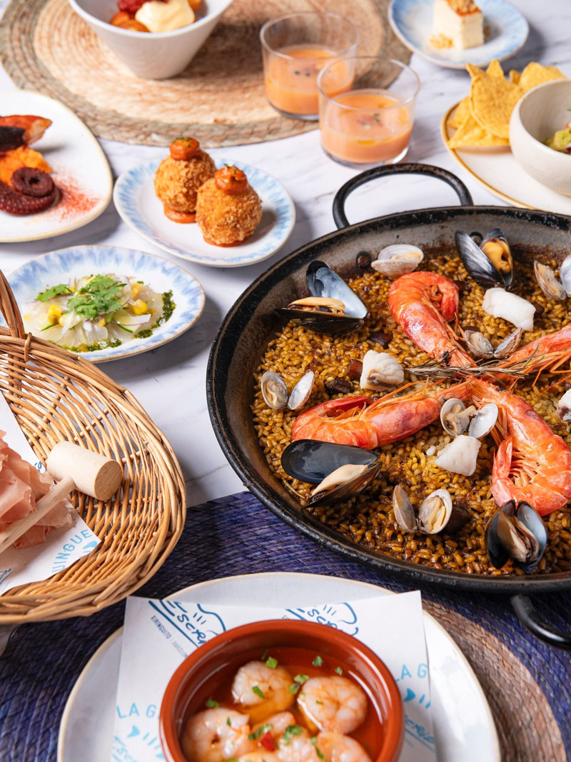 エスクリバ大阪店のパエリア