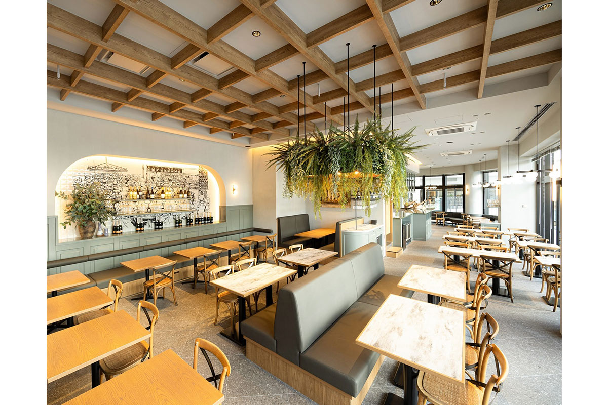 ラボデガクチャレオの店内