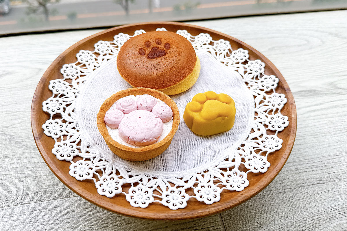 肉球タルトとどら焼きと肉球すいーとぽてと