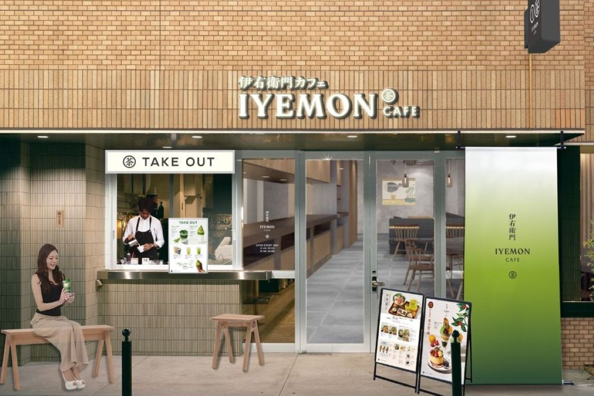 伊右衛門カフェ心斎橋店