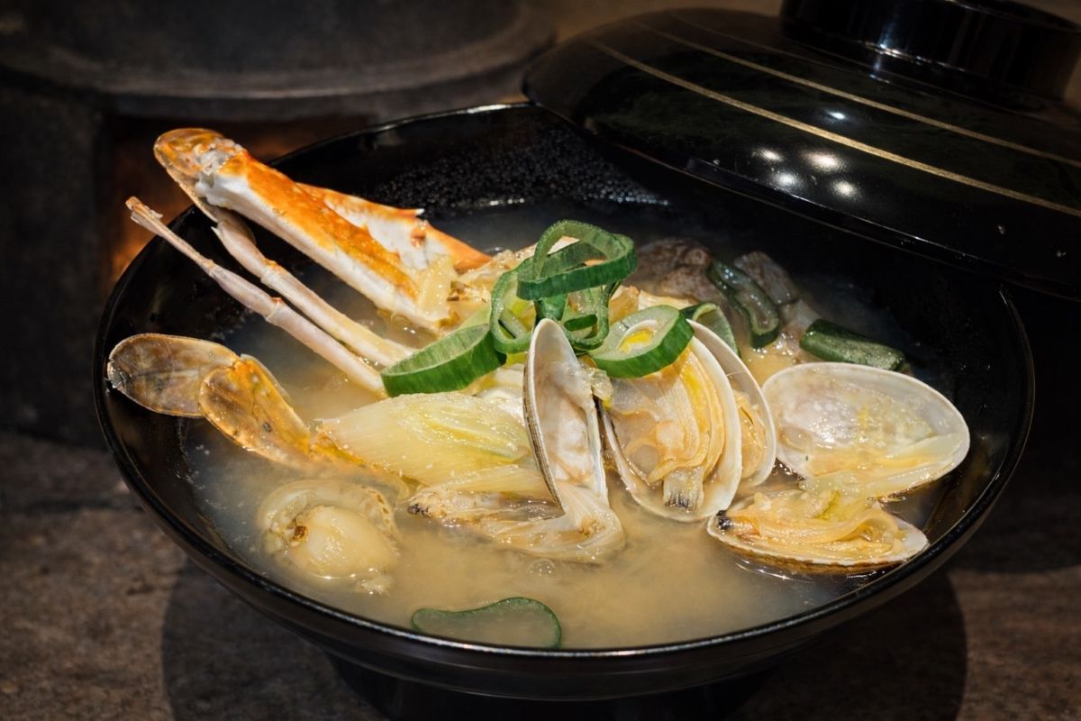 シノゴノの海鮮味噌汁