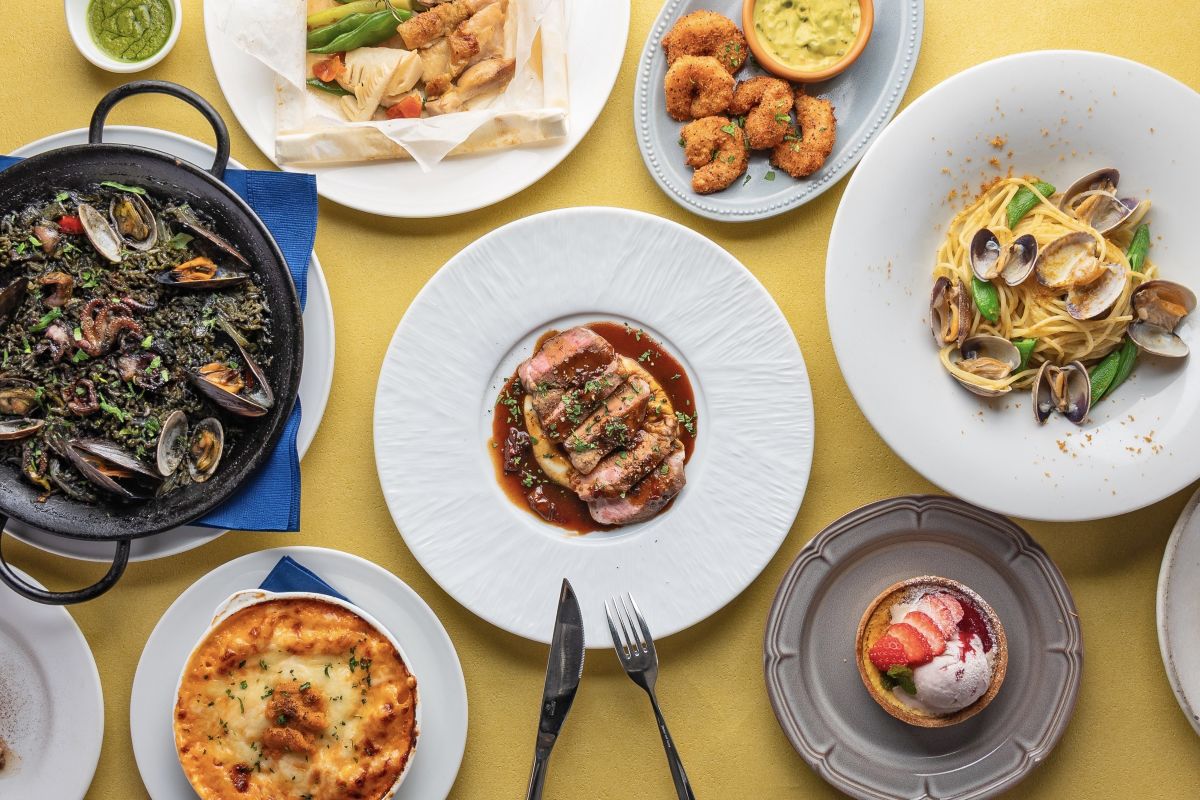 モノクロームの春メニュー