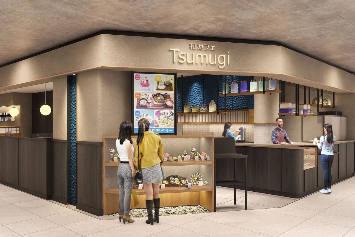 梅田・KITTE大阪に和カフェ「Tsumugi」オープン！テーマは和と洋の融合