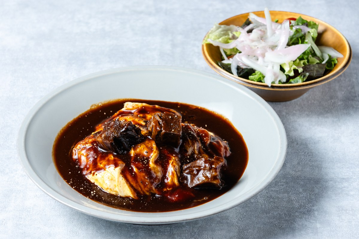 ドローイングハウスナカノシマのオムライス