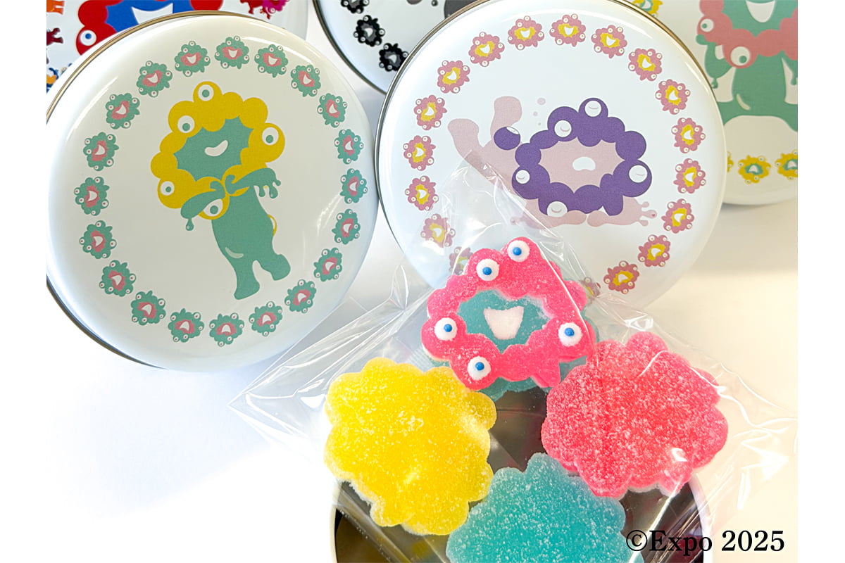 立体的なミャクミャクゼリー