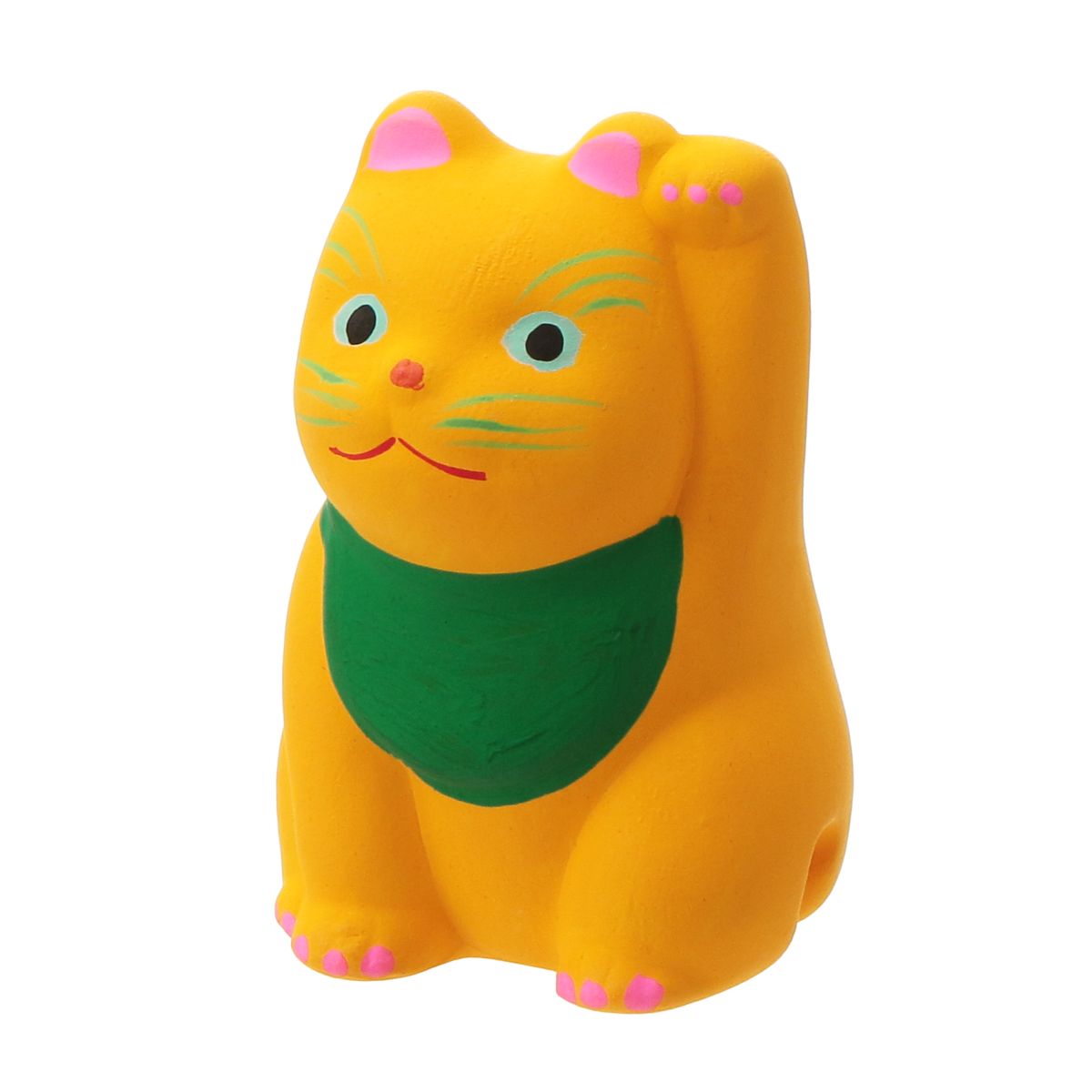 縁起物チャーム招き猫土鈴キク