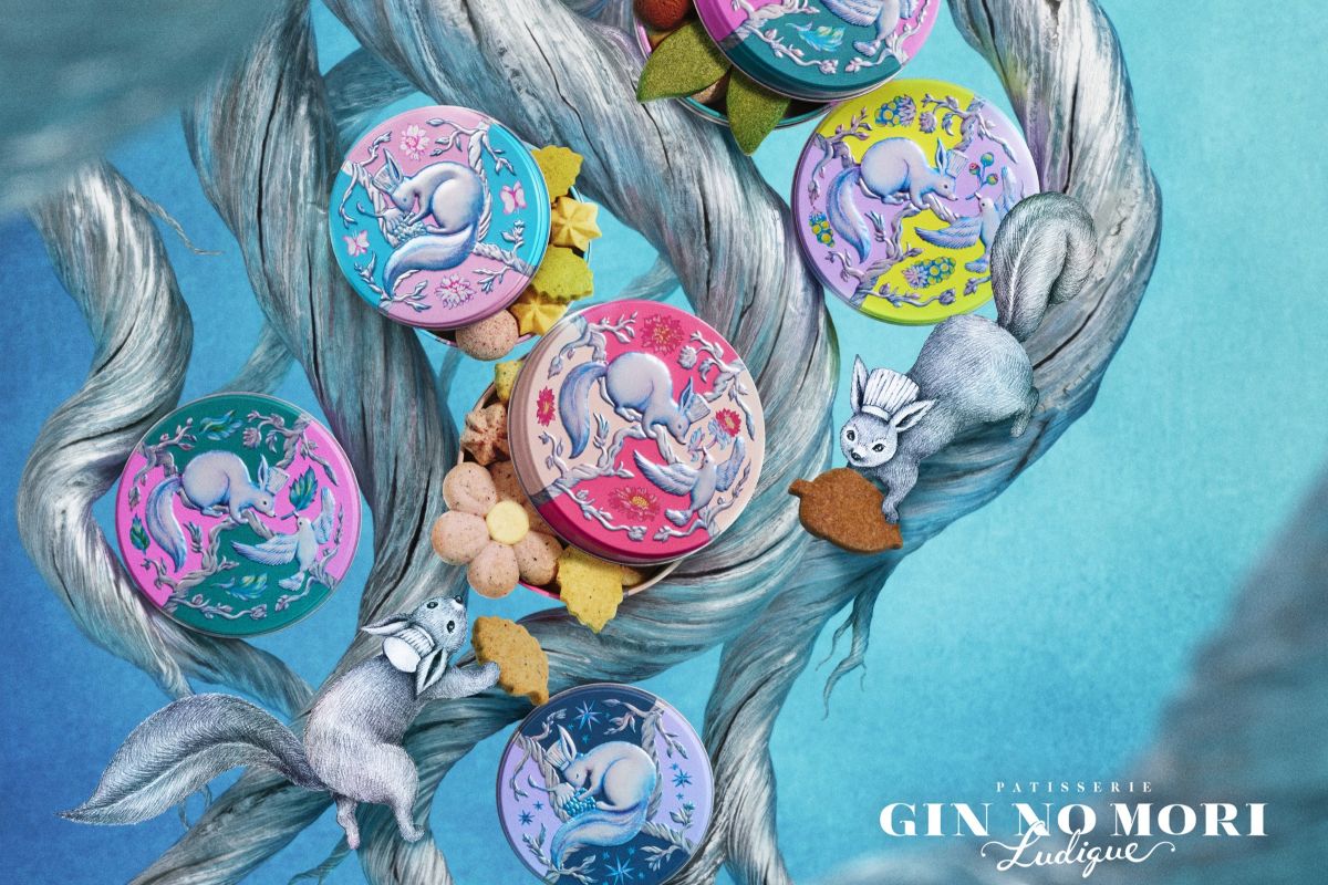 パティスリーギンノモリルディックのクッキー缶