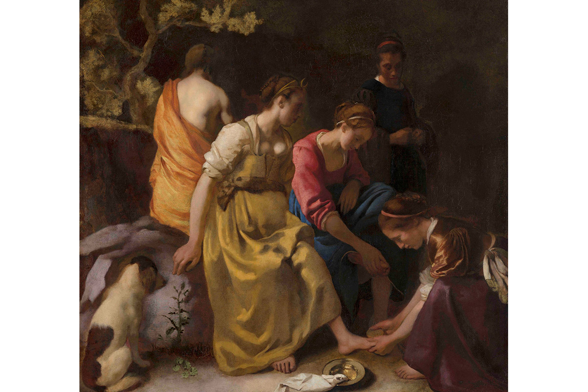 フェルメールのディアナとニンフたち