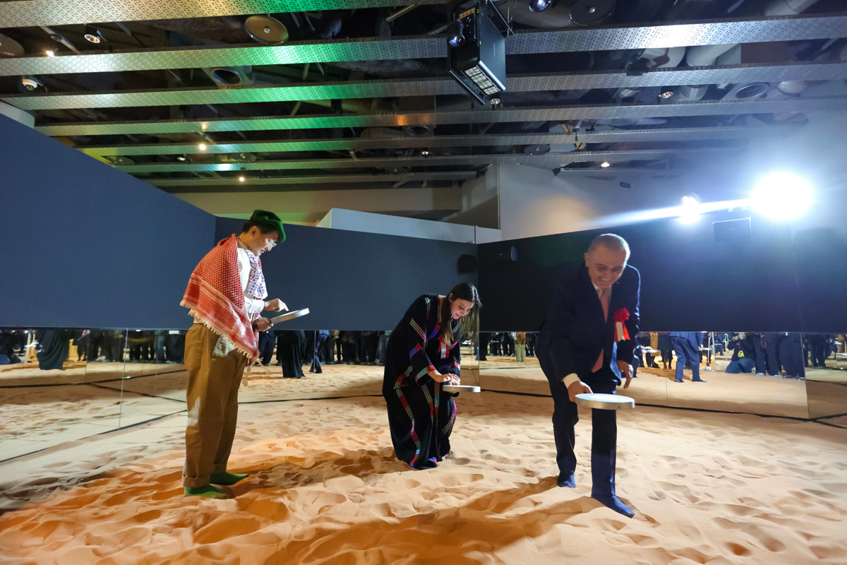 鳥取無限砂丘の再現エリア