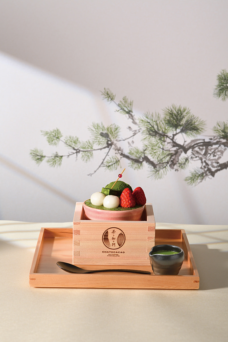 特選宇治抹茶ショコラパフェ