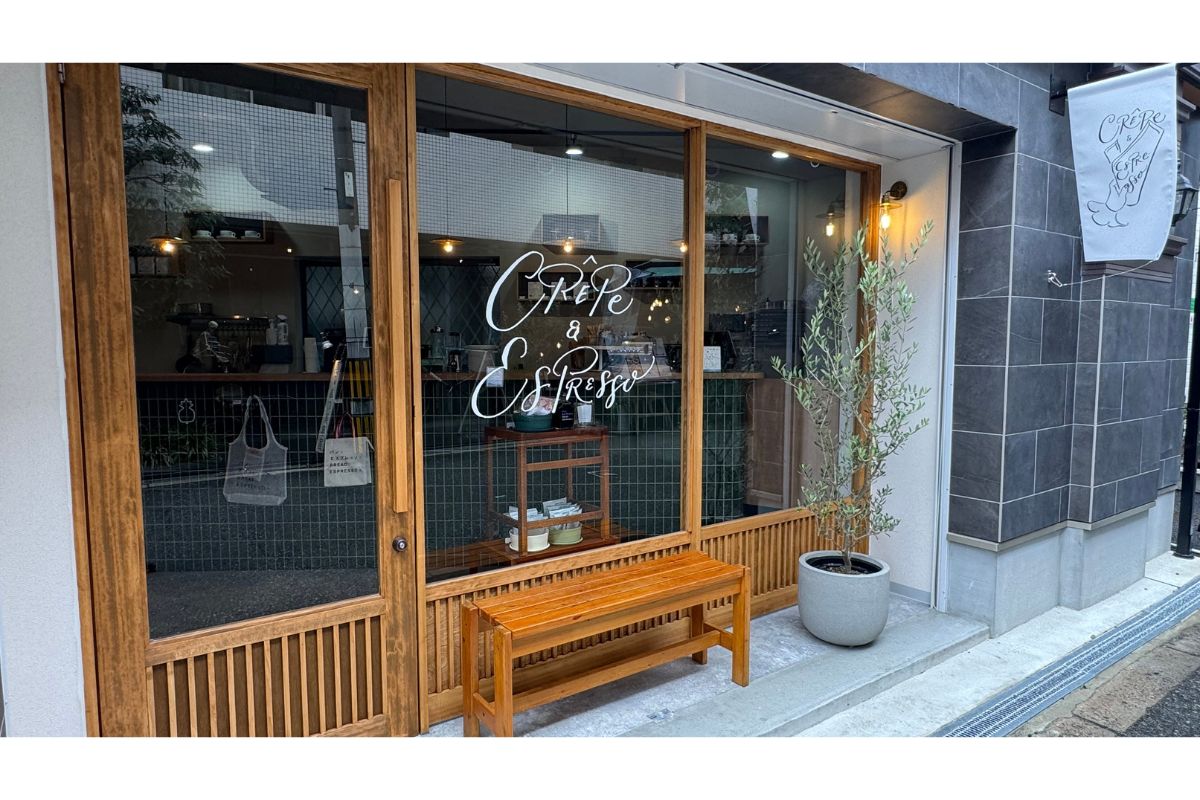 人気のパリパリクレープ！「クレープとエスプレッソと」大阪・中崎町にオープン
