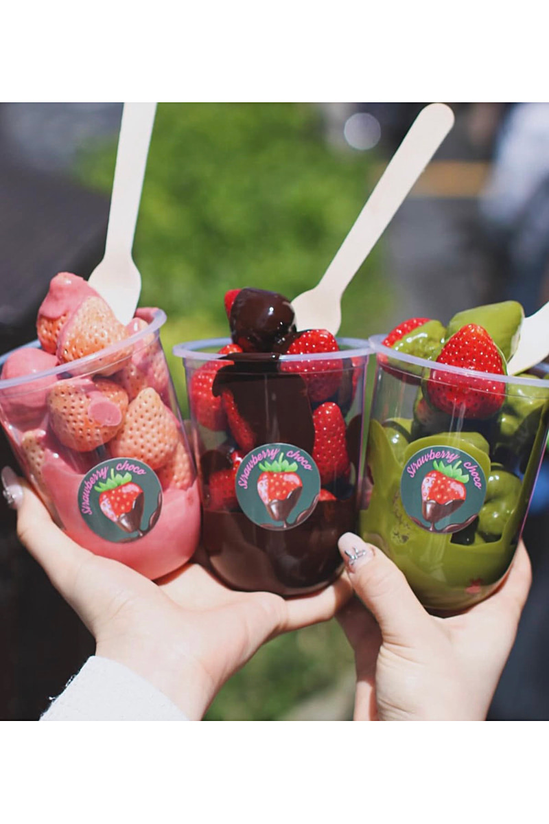 ストロベリーチョコ三種