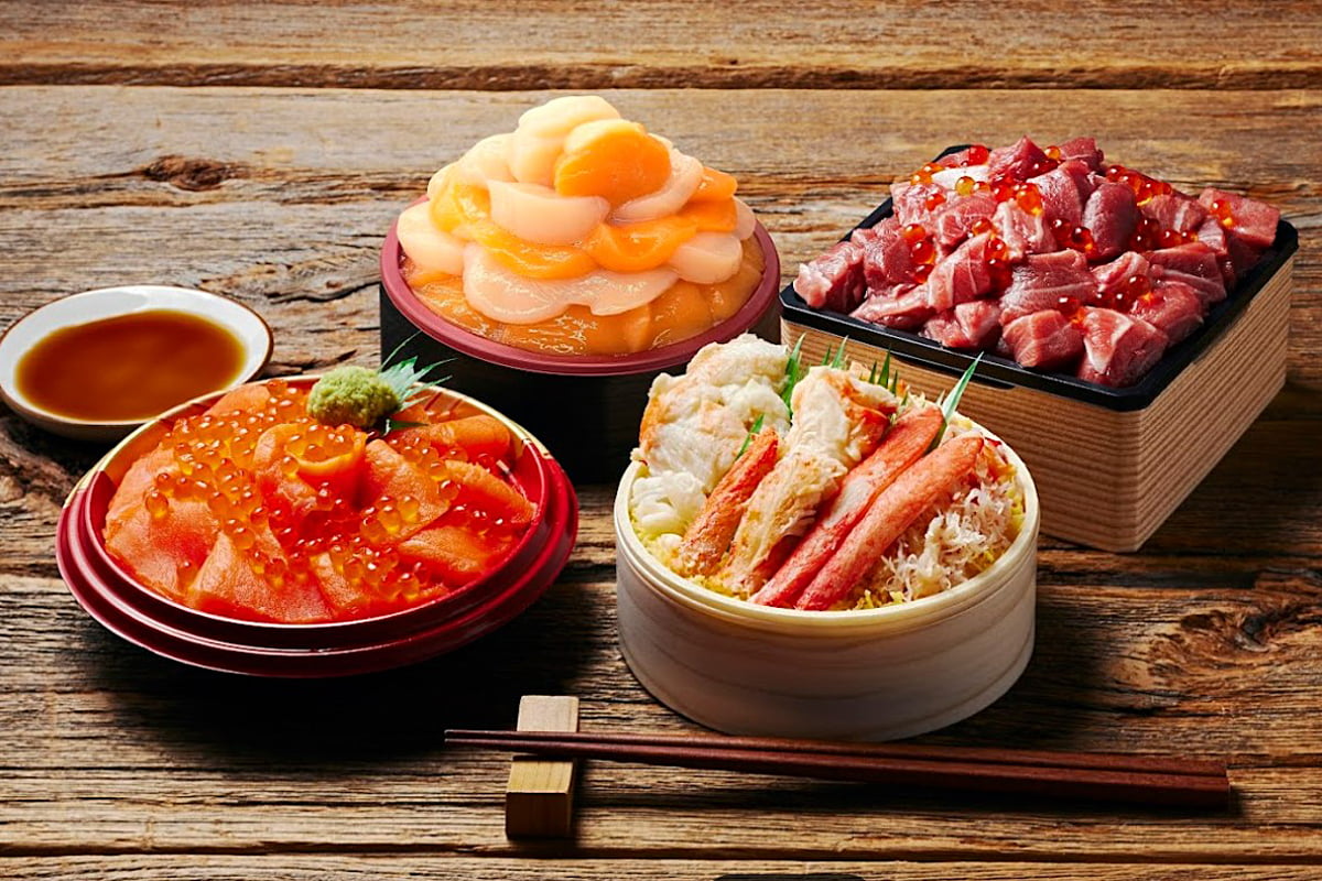 阪神梅田本店で「春の北海道市場」開催！海鮮丼や肉丼、春のスイーツも