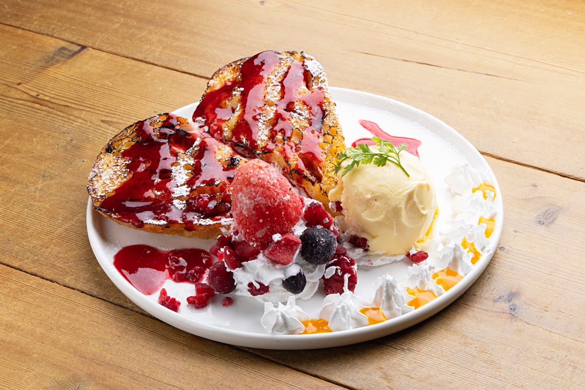 恋する乙女のブリュレフレンチトースト