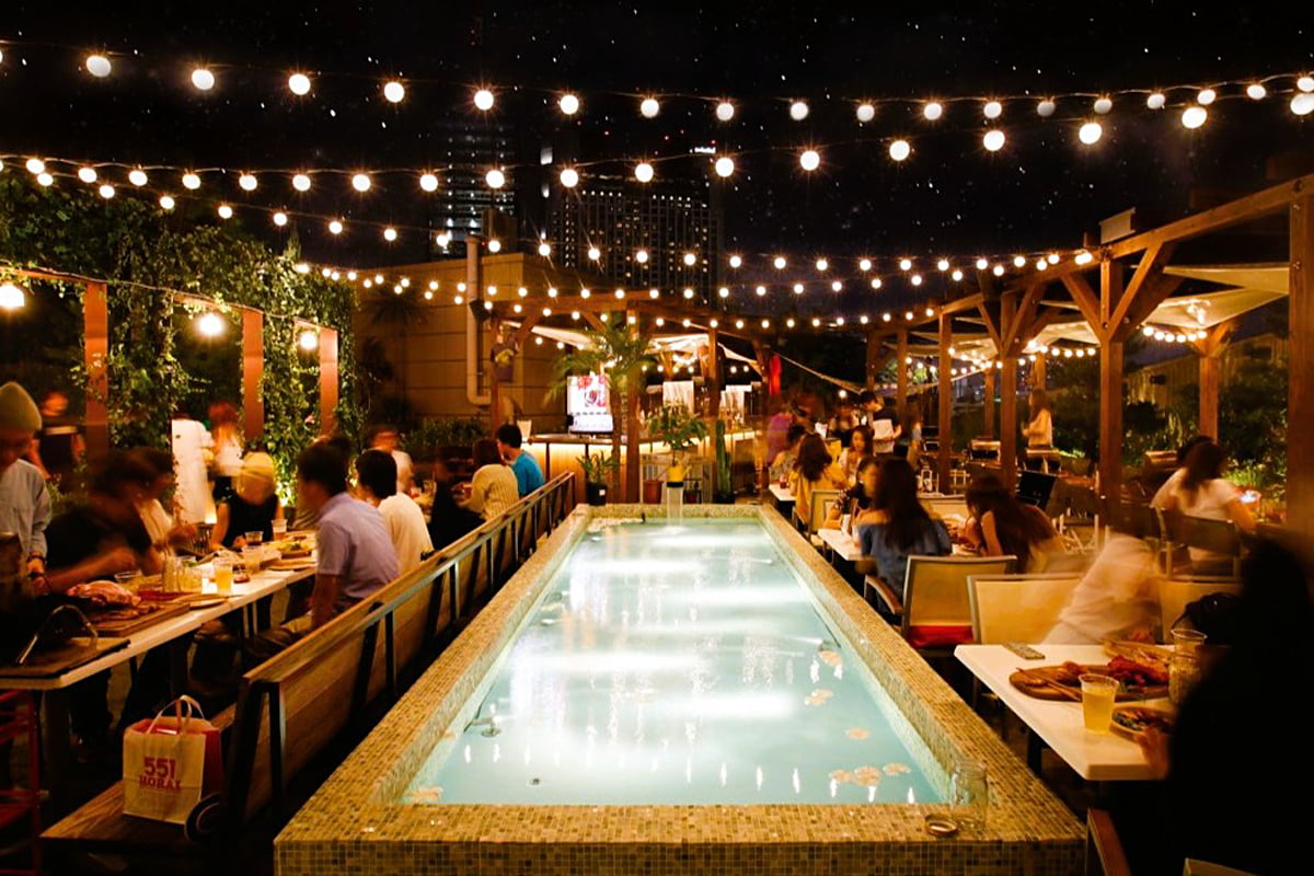 都会の真ん中でBBQ！なんばに夜景×開放感のルーフトップBBQがオープン