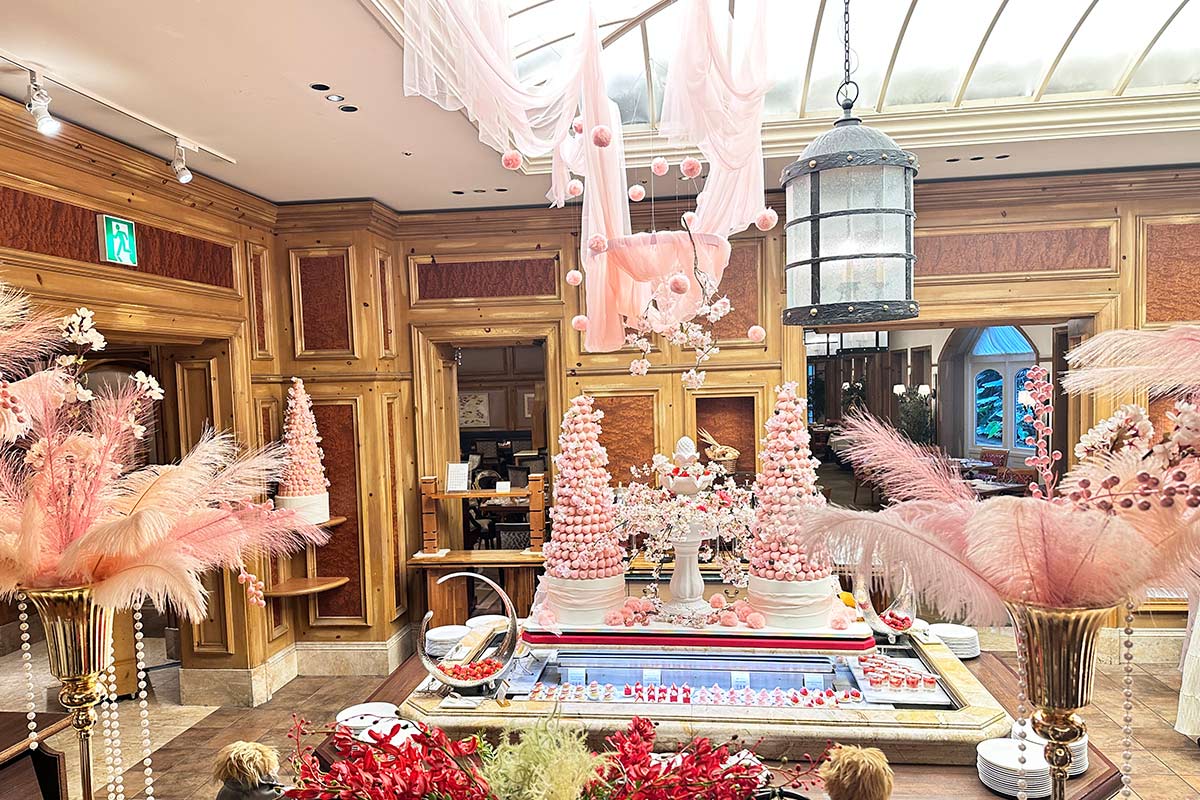 ザリッツカールトン大阪のスプレンディードの店内