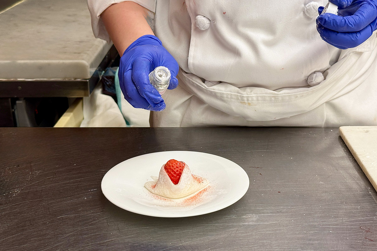 いちご大福カカオパルプクリーム