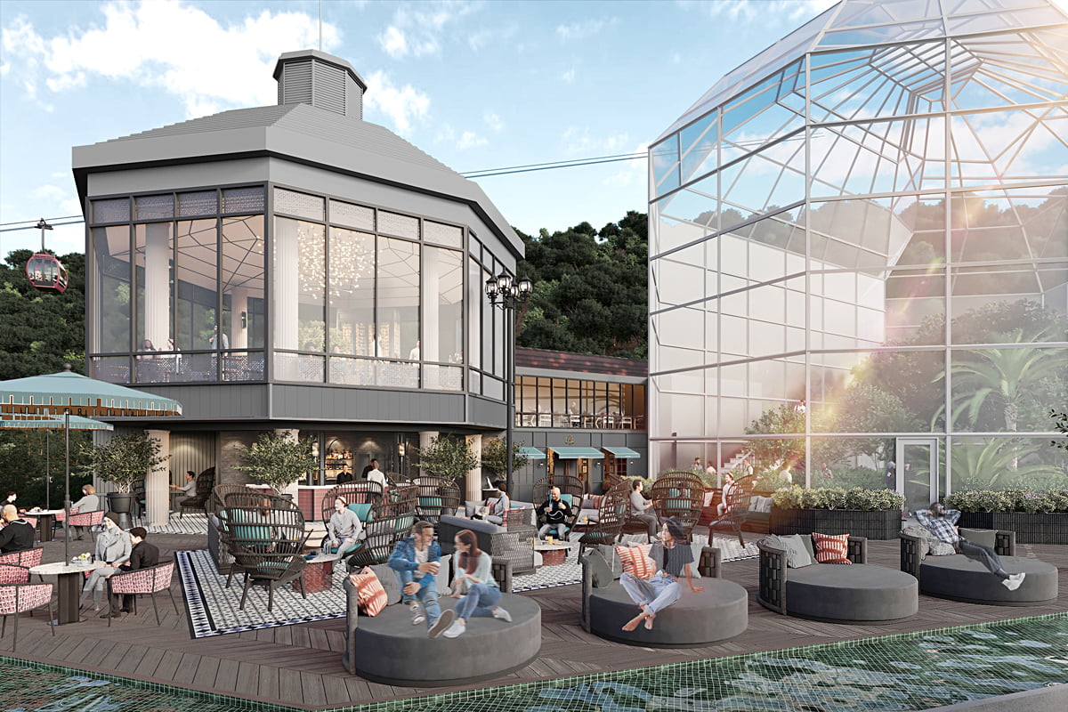 神戸布引ハーブ園で非日常カフェ時間！山上の絶景テラスがリニューアルオープン