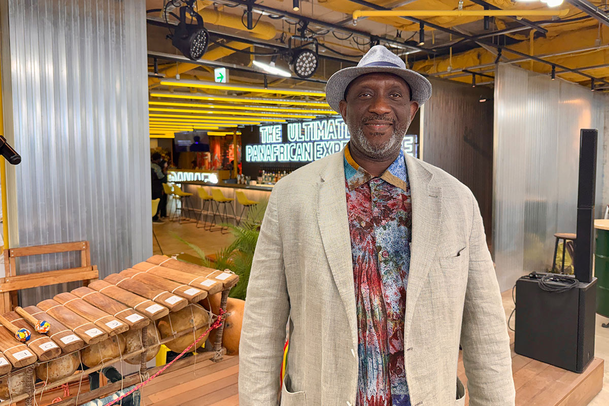 パナフのウスビサコ氏