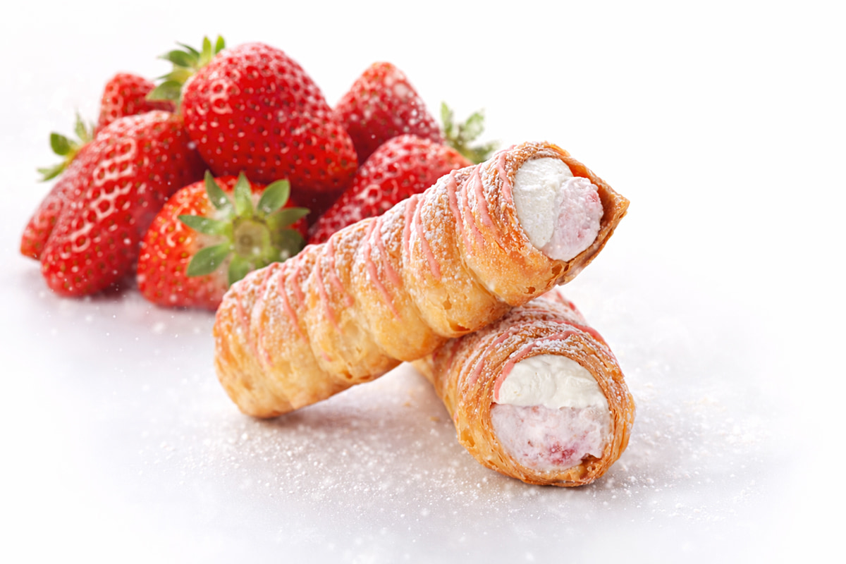 いちご＆和三盆のWクリーム！赤福の限定コルネが高島屋大阪店に登場