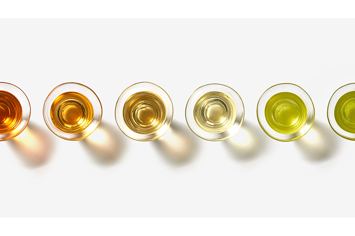 さまざまな種類のお茶