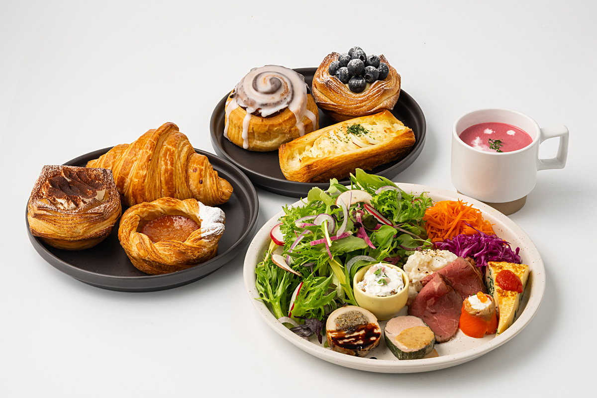 クロワッサン食べ放題ランチ